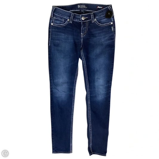 Jeans Straight By Silver In Blue, Size: 6