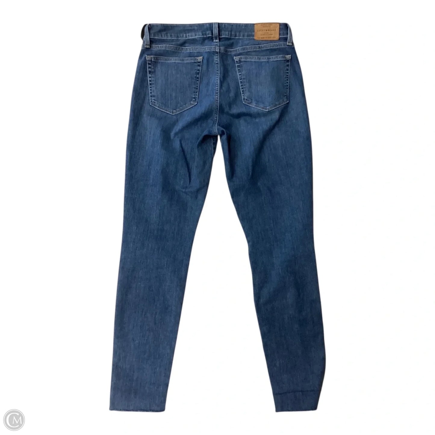 Jeans Skinny By Lucky Brand In Blue, Size: 8
