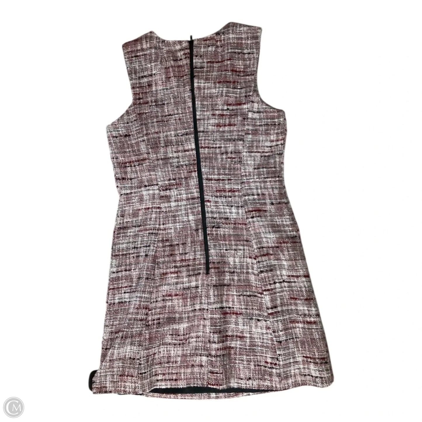 Dress Designer By Milly In Red & White, Size: M