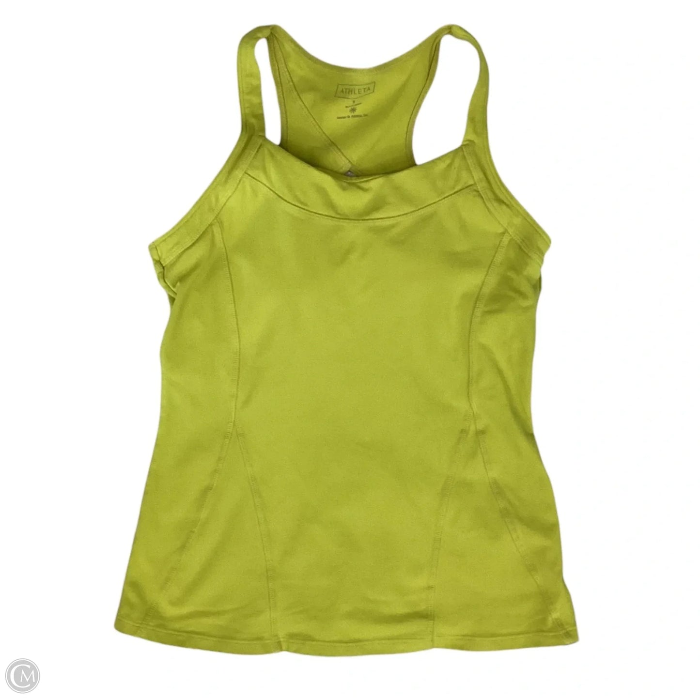Athletic Tank Top By Athleta In Yellow, Size: S