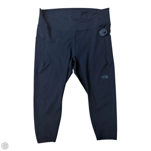 Athletic Leggings Capris By The North Face In Black, Size: 3x