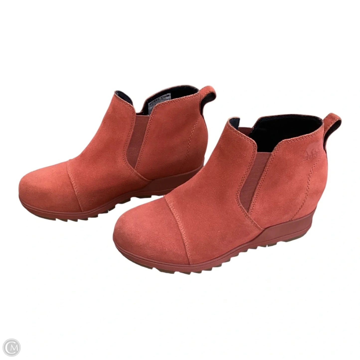 Boots Ankle Flats By Sorel In Orange, Size: 7.5
