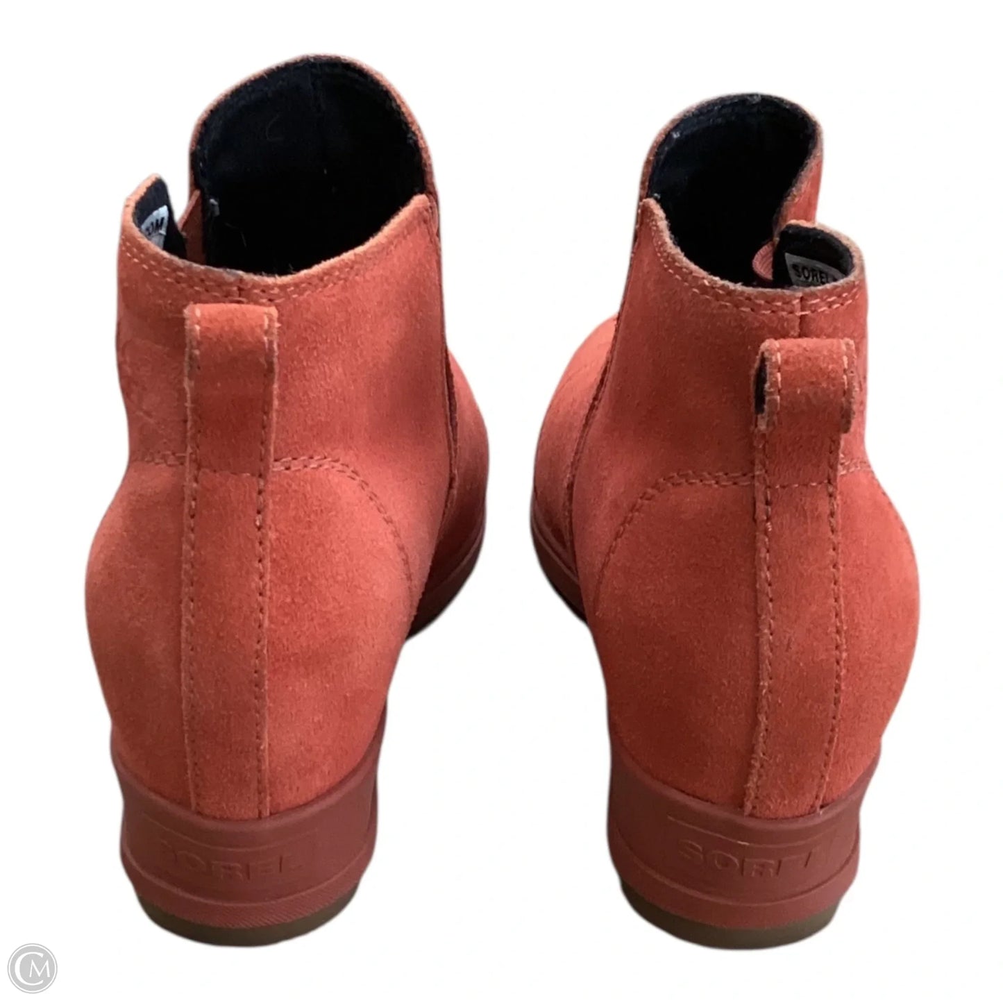 Boots Ankle Flats By Sorel In Orange, Size: 7.5