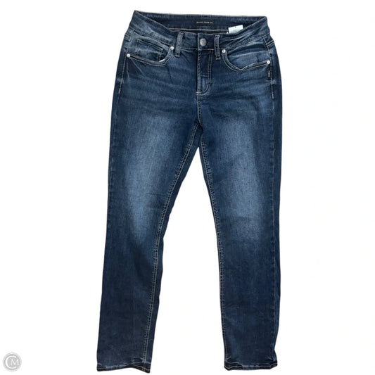 Jeans Straight By Silver In Blue Denim, Size: 6