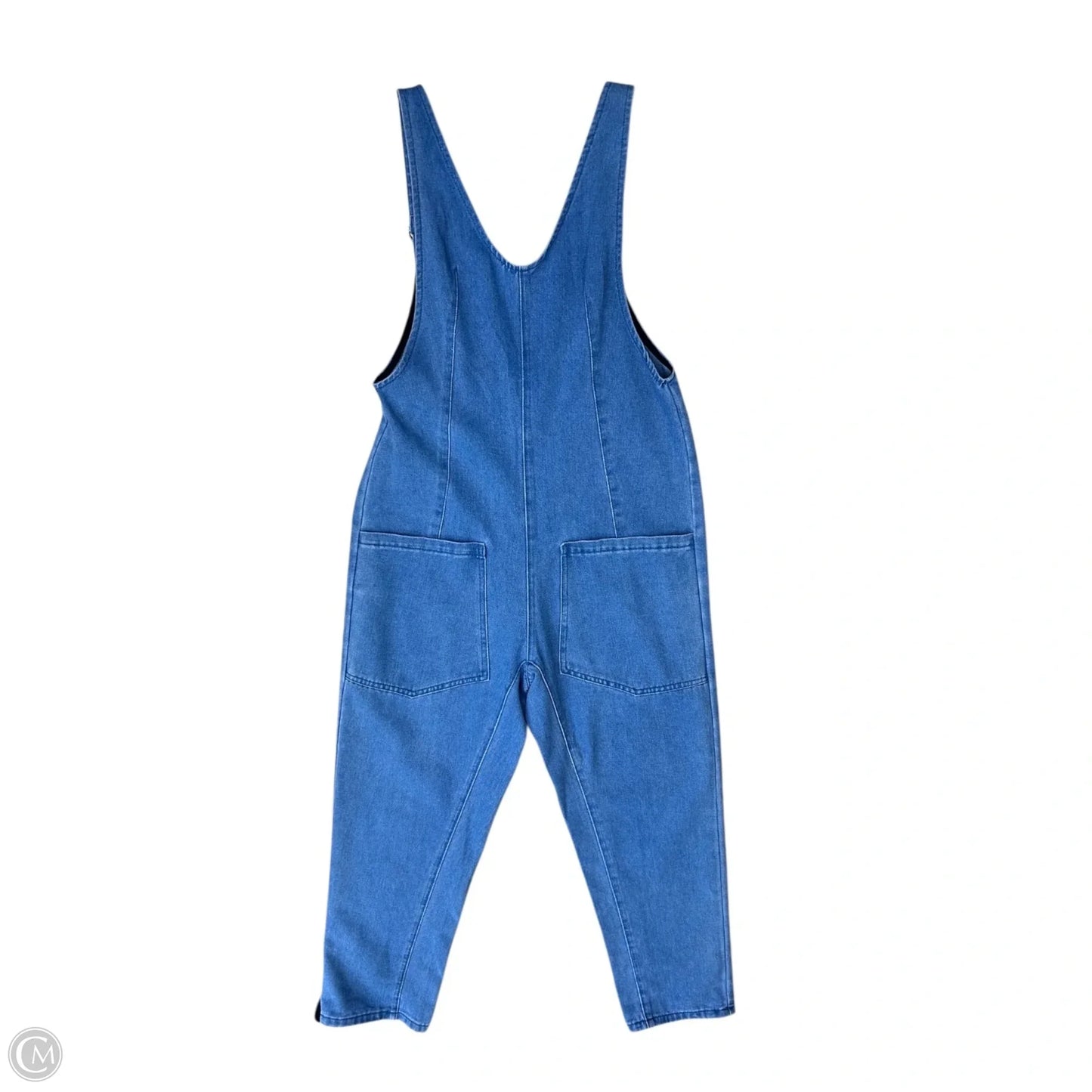 Overalls By Clothes Mentor In Blue Denim, Size: Xs