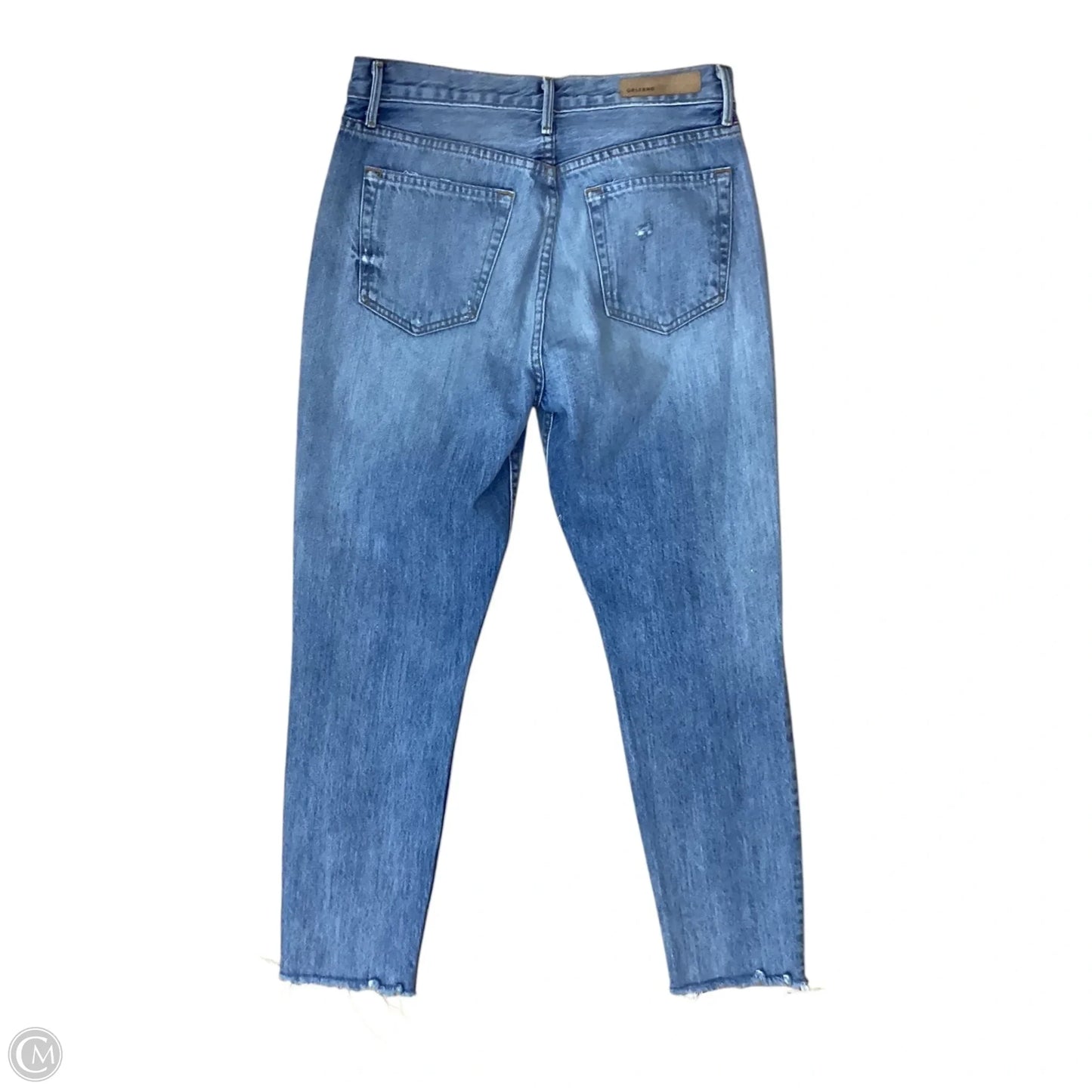 Jeans Straight By Clothes Mentor In Blue Denim, Size: 4