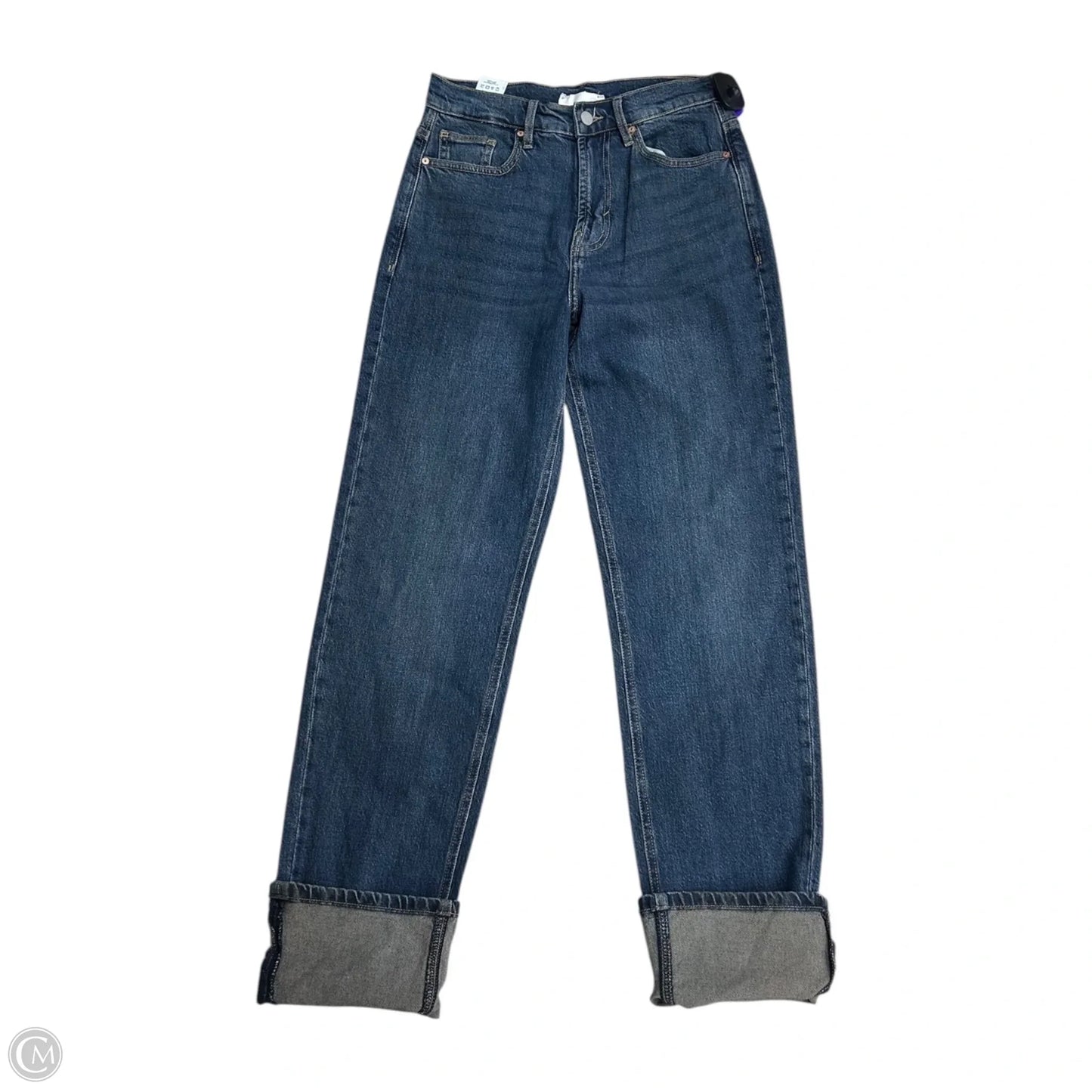 Jeans Straight By Habitual In Blue Denim, Size: 2