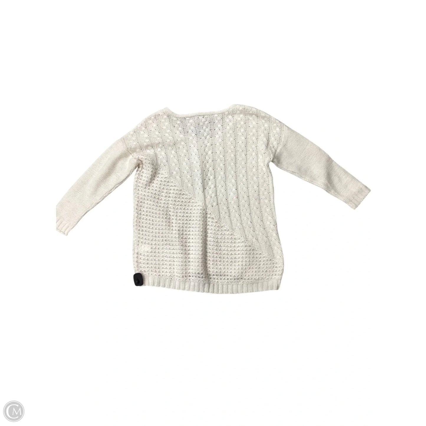 Sweater By Lucky Brand In Cream, Size: Xl