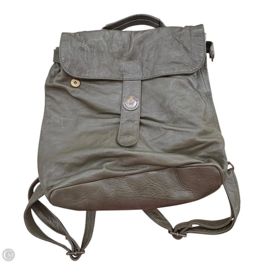 Backpack Leather By Clothes Mentor, Size: Medium