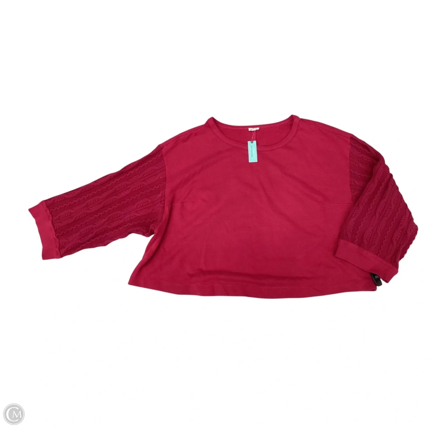 Sweater By Pilcro In Red, Size: 2x