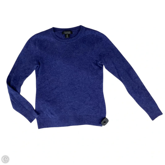Sweater Cashmere By T Tahari In Blue, Size: S
