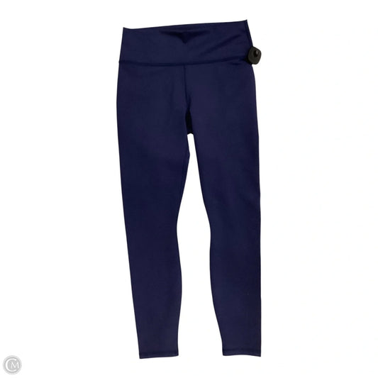 Athletic Leggings By Fabletics In Navy, Size: L