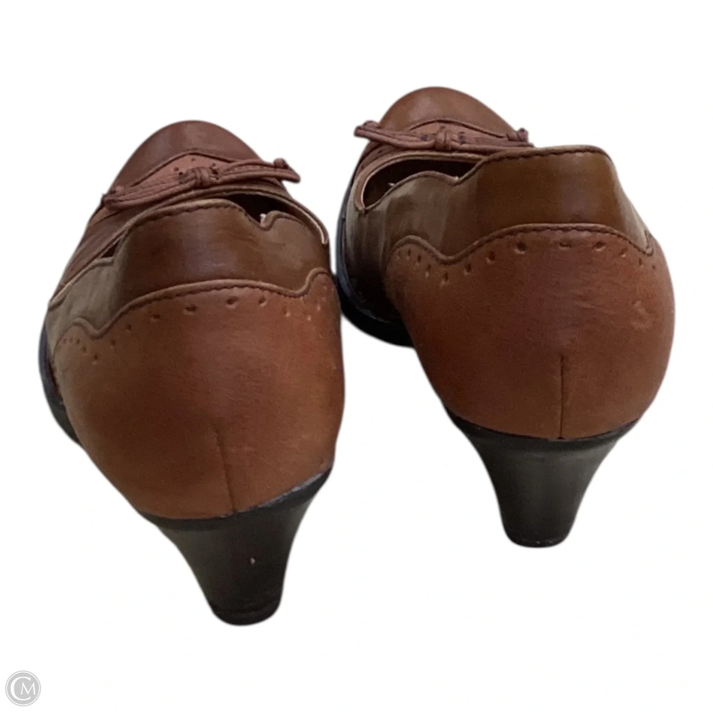 Shoes Heels Block By Born In Brown, Size: 6.5