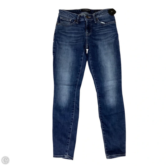 Jeans Skinny By Lucky Brand In Blue Denim, Size: 4