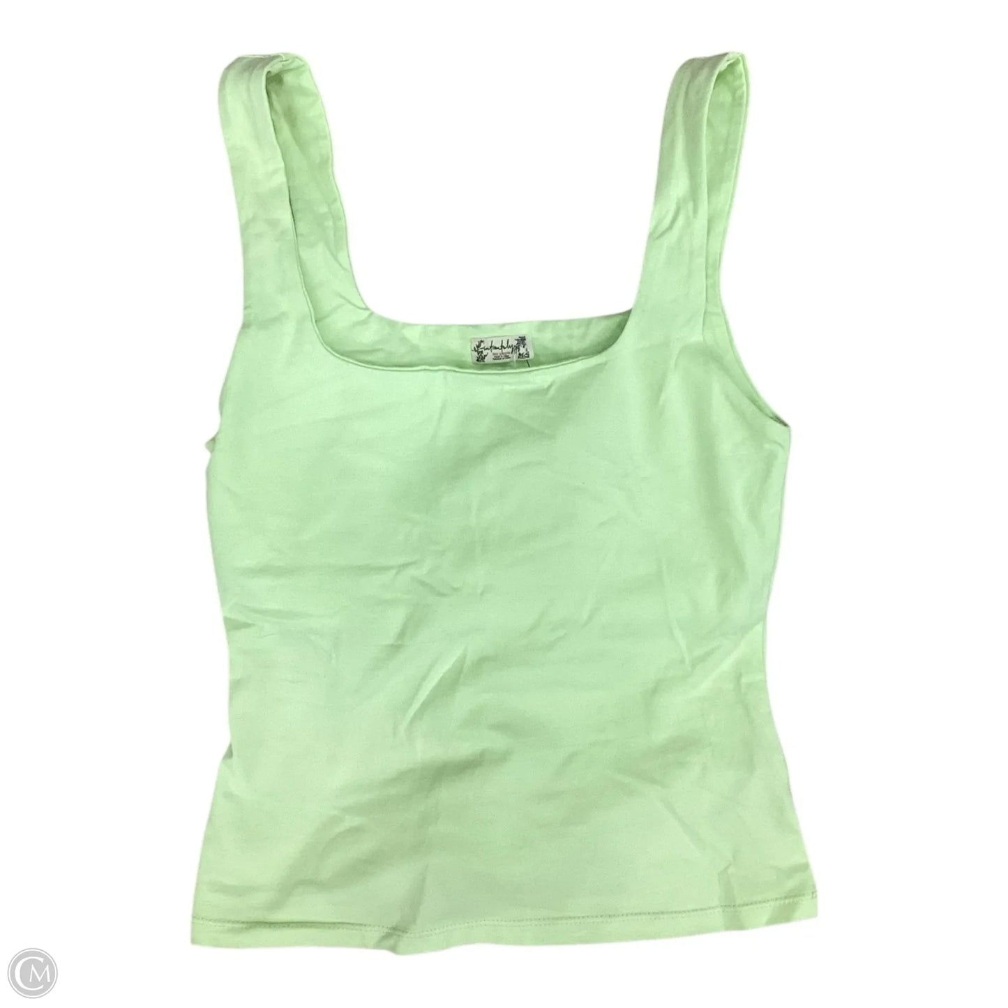 Athletic Tank Top By Free People In Green, Size: Xs