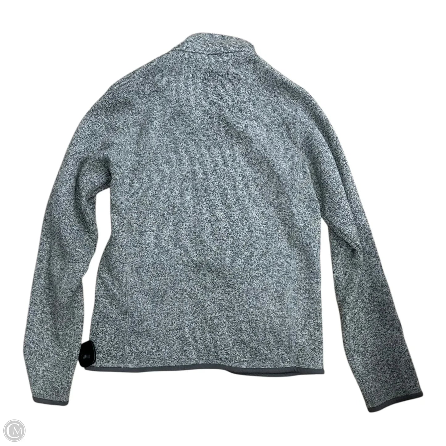 Athletic Jacket By Patagonia In Grey, Size: Xl