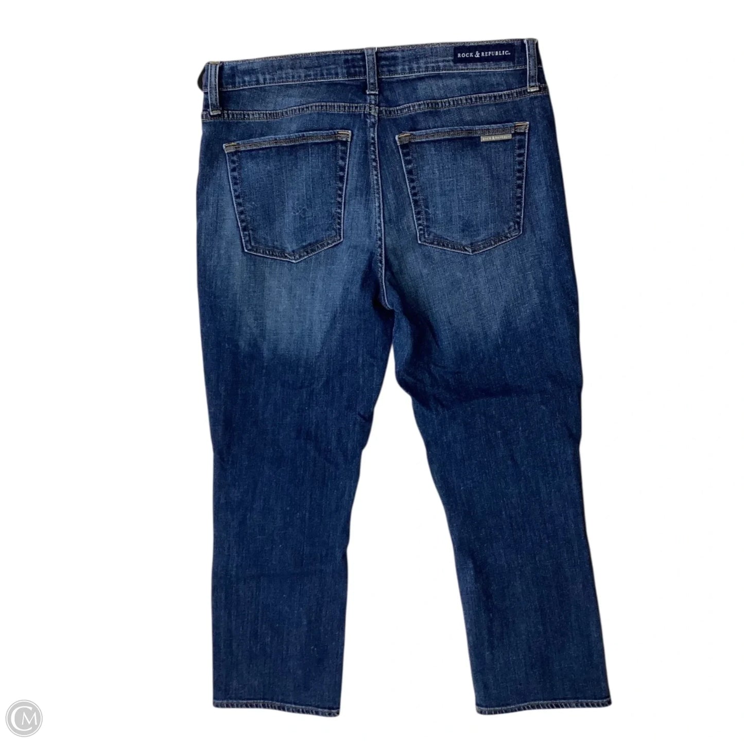 Jeans Boot Cut By Rock And Republic In Blue, Size: 14