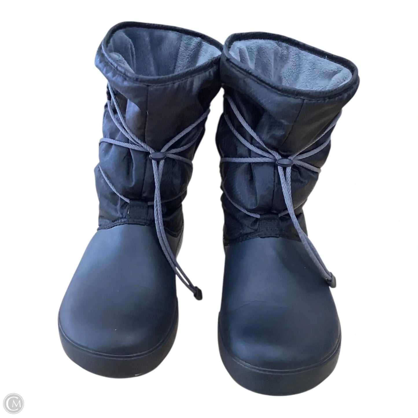 Boots Snow By Crocs In Black, Size: 10