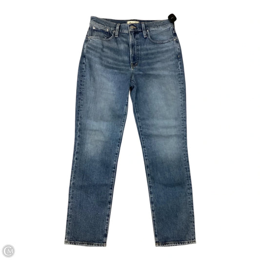 Jeans Straight By Madewell In Blue, Size: 6