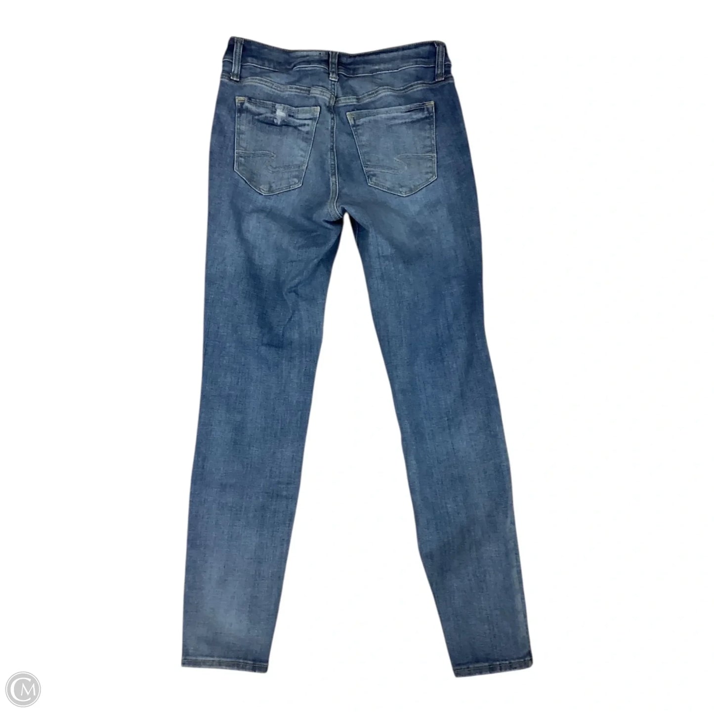 Jeans Boot Cut By Silver In Blue, Size: 4