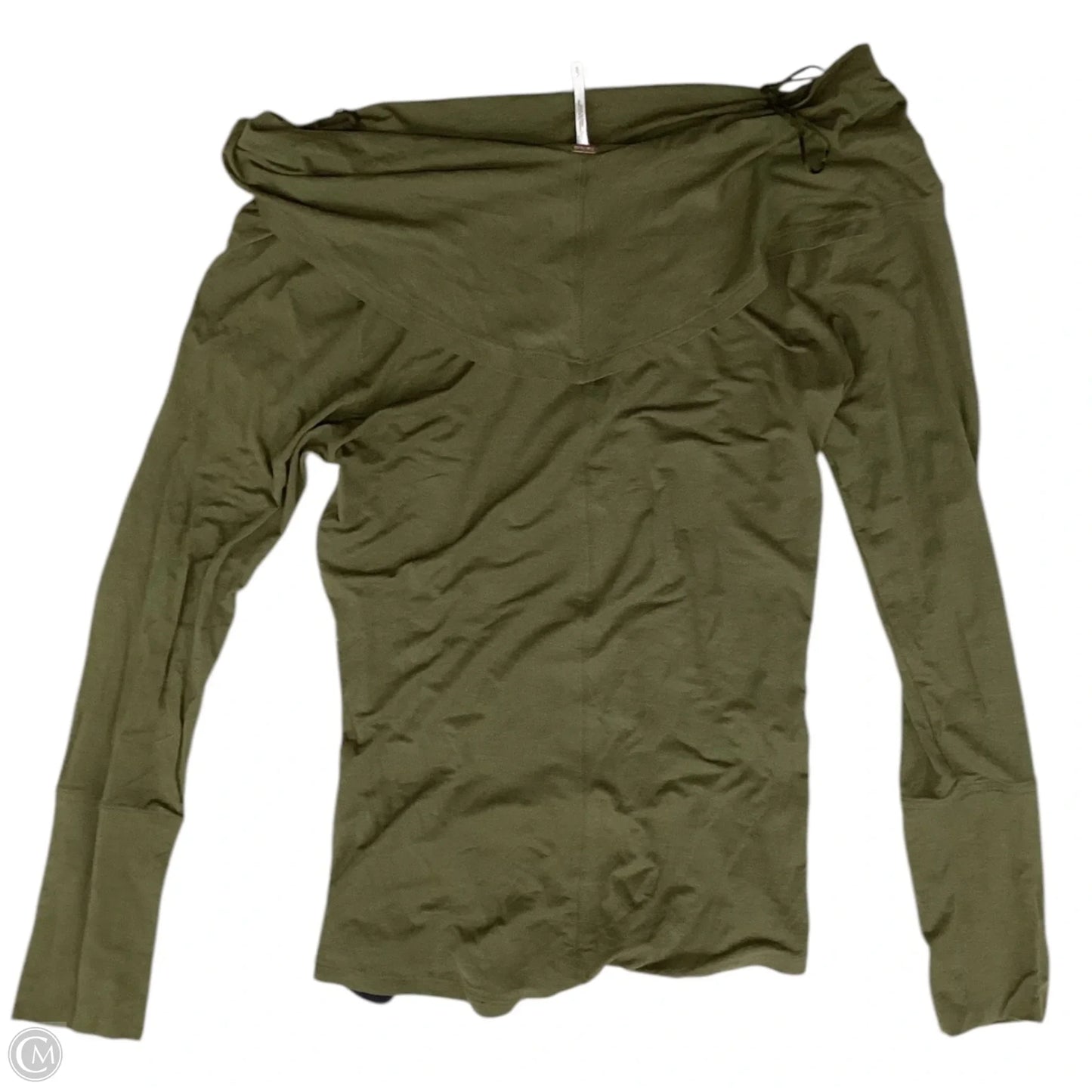 Top Long Sleeve By Free People In Green, Size: L