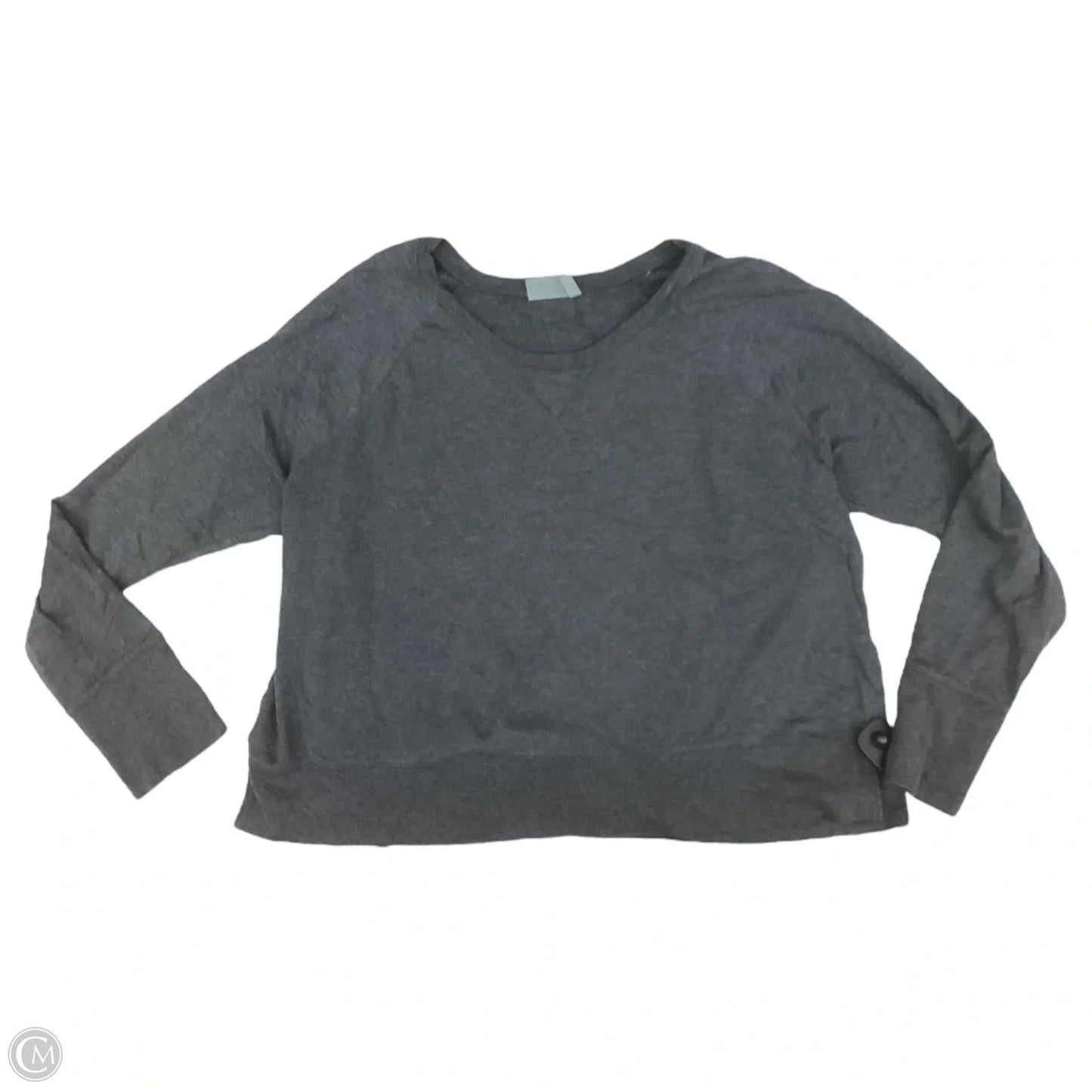 Athletic Sweatshirt Crewneck By Athleta In Grey, Size: 1x