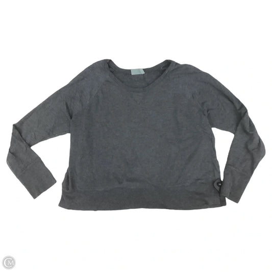 Athletic Sweatshirt Crewneck By Athleta In Grey, Size: 1x