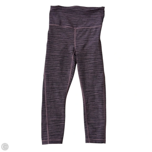 Athletic Leggings Capris By Athleta In Black & Pink, Size: Xxs