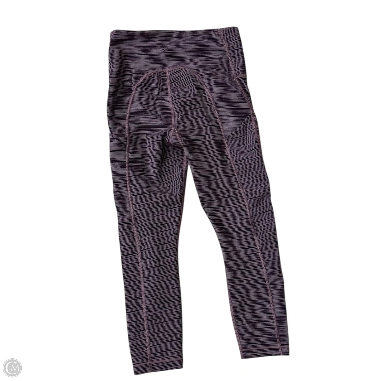 Athletic Leggings Capris By Athleta In Black & Pink, Size: Xxs