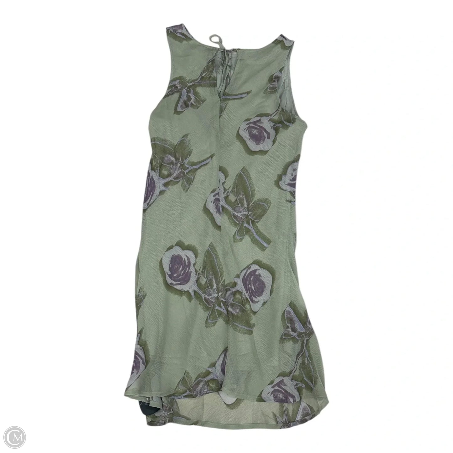 Dress Casual Midi By Wild Fable In Green & Purple, Size: Xs