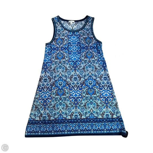Dress Casual Midi By Max Studio In Blue, Size: S