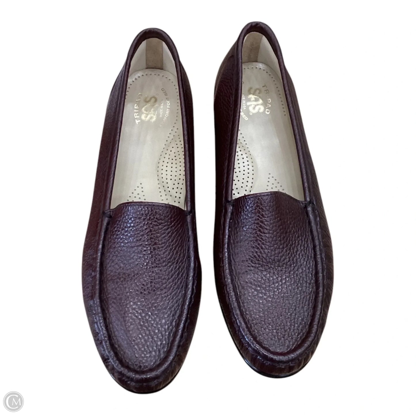 Shoes Flats By Sas In Brown, Size: 10
