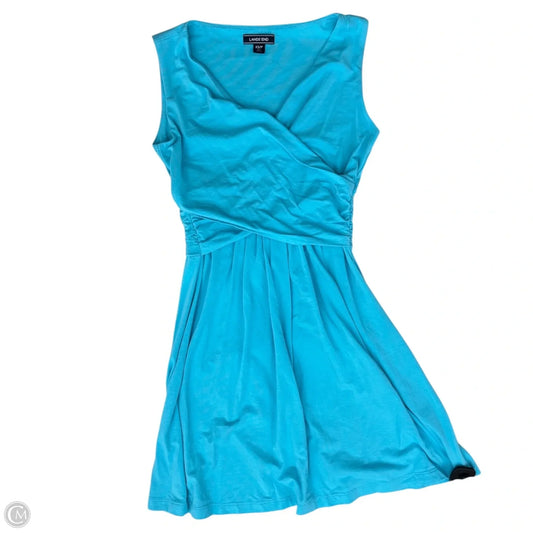 Dress Casual Short By Lands End In Blue, Size: Xsp