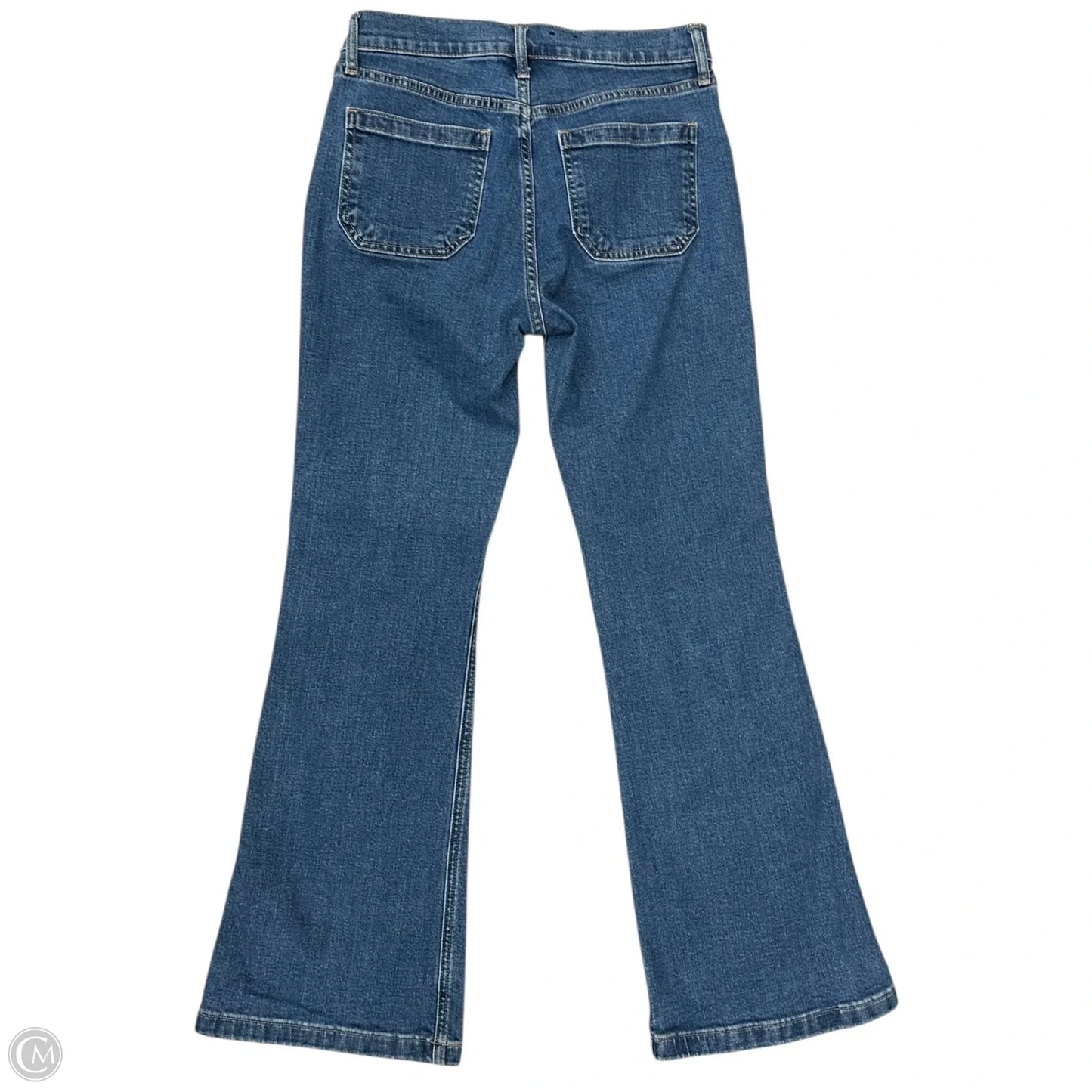 Jeans Flared By Gap In Blue Denim, Size: 2p