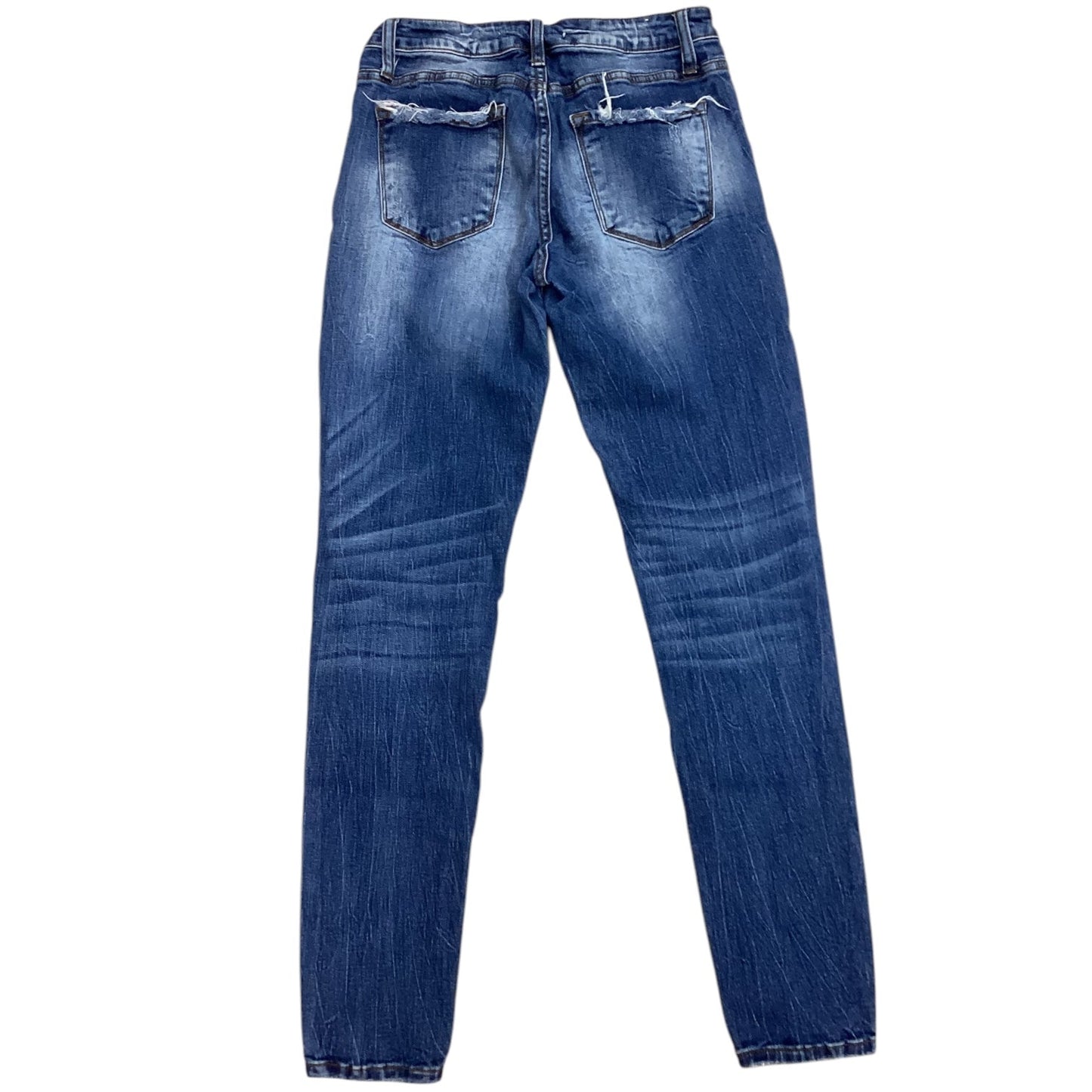 Jeans Skinny By Kancan In Blue Denim, Size: 6