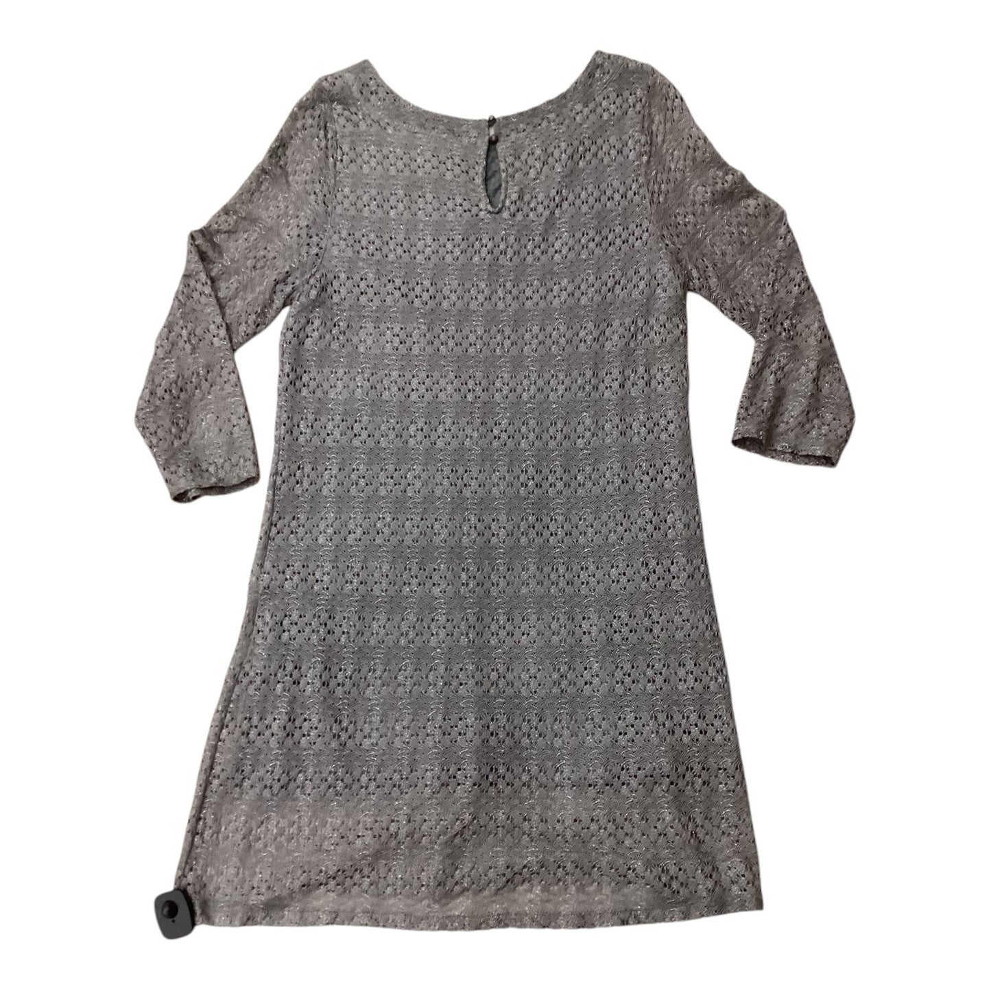 Dress Casual Midi By Lucky Brand In Grey, Size: Xl