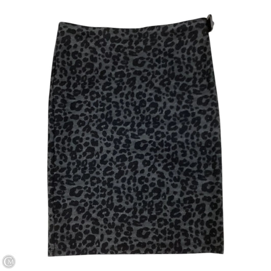 Skirt Midi By Loft In Black, Size: 4