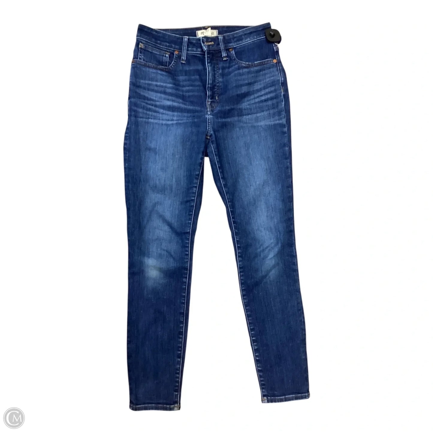 Jeans Skinny By Madewell In Blue Denim, Size: 6