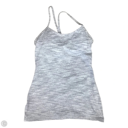 Athletic Tank Top By Lululemon In Striped Pattern, Size: S