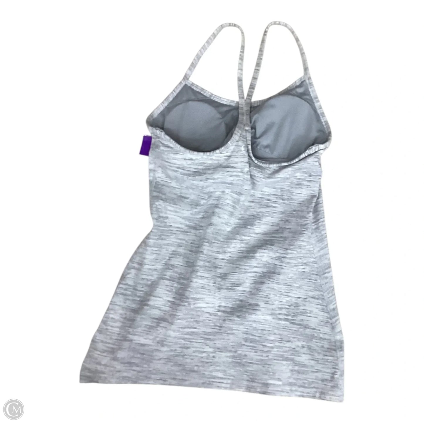 Athletic Tank Top By Lululemon In Striped Pattern, Size: S