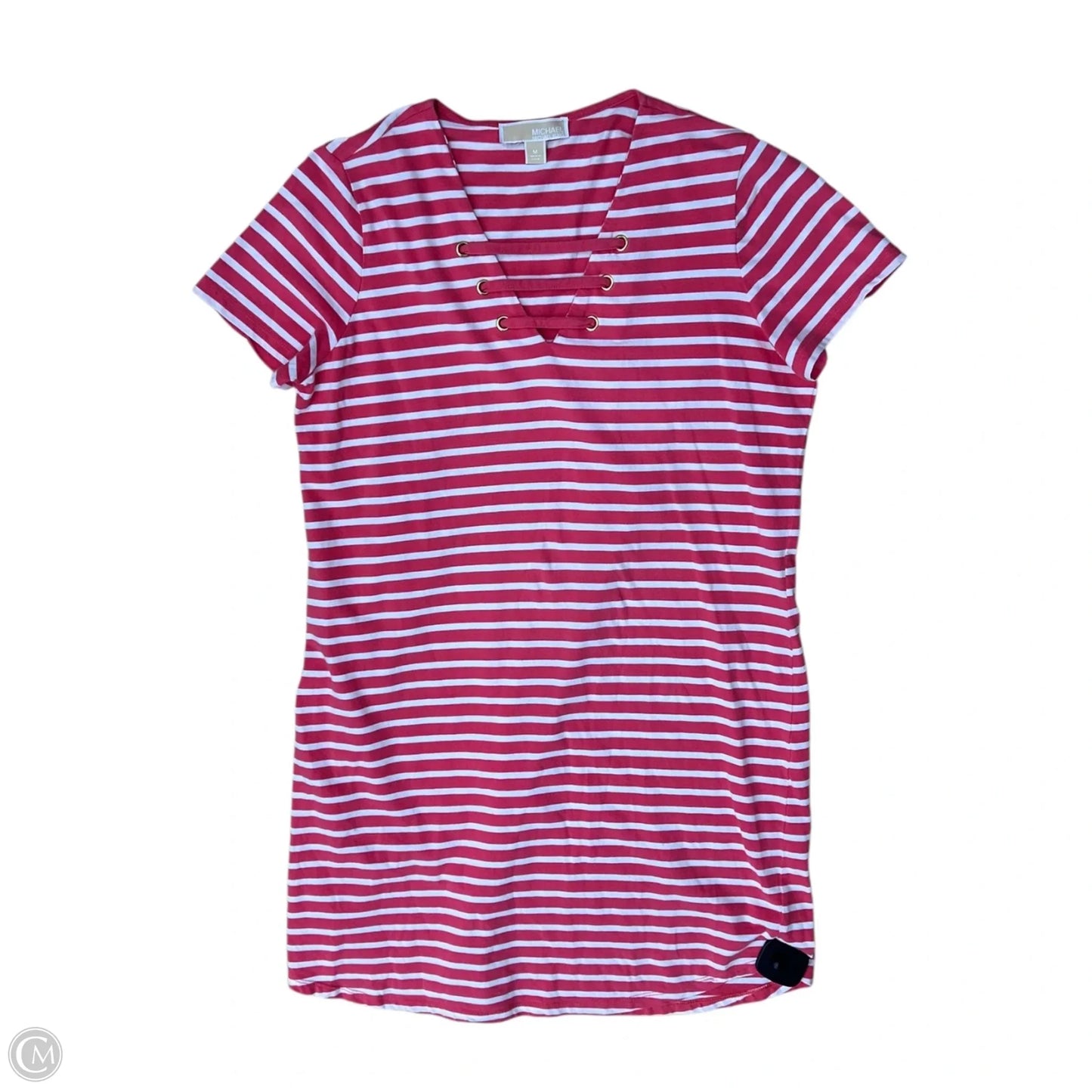 Dress Casual Short By Michael By Michael Kors In Striped Pattern, Size: M
