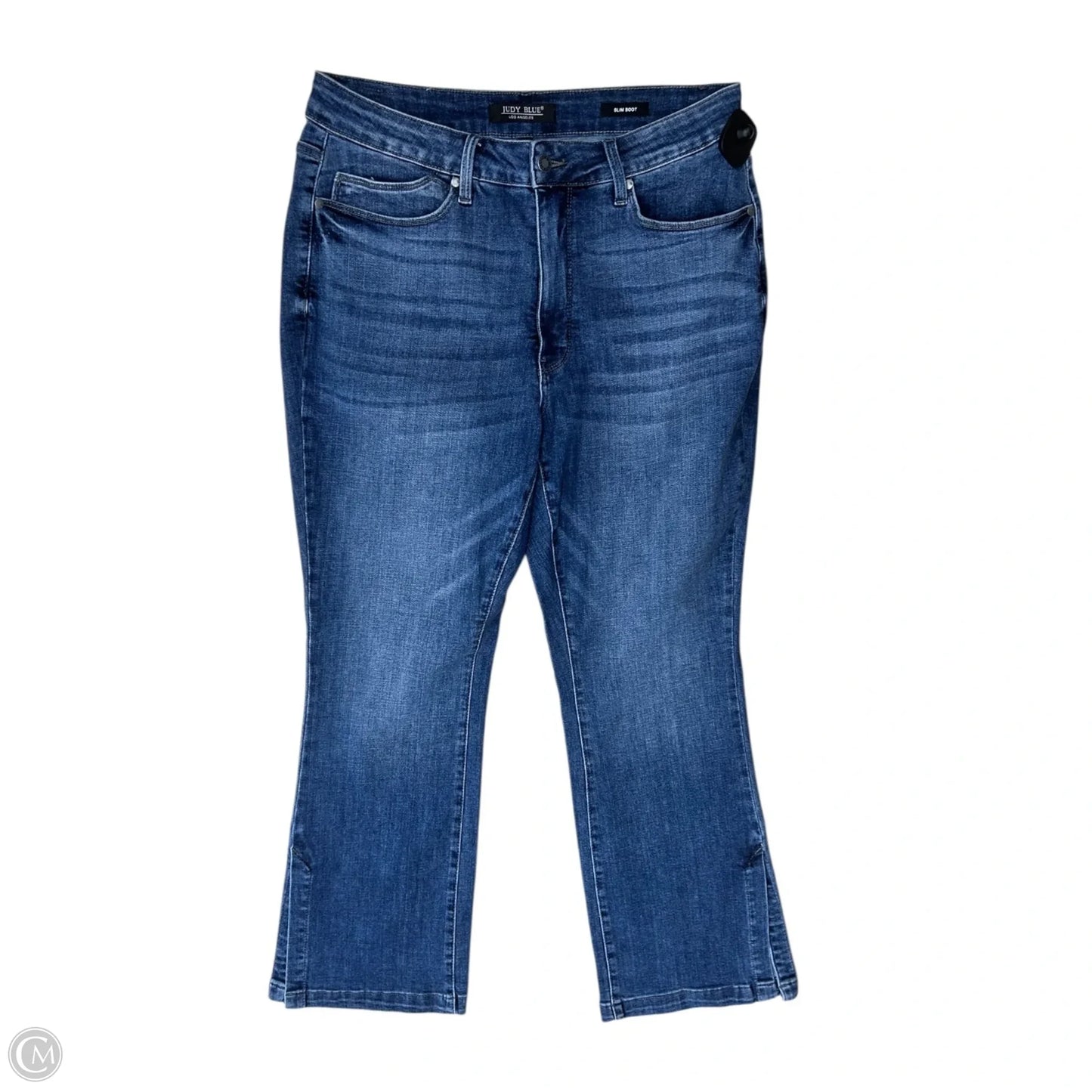 Jeans Boot Cut By Judy Blue In Blue Denim, Size: 18