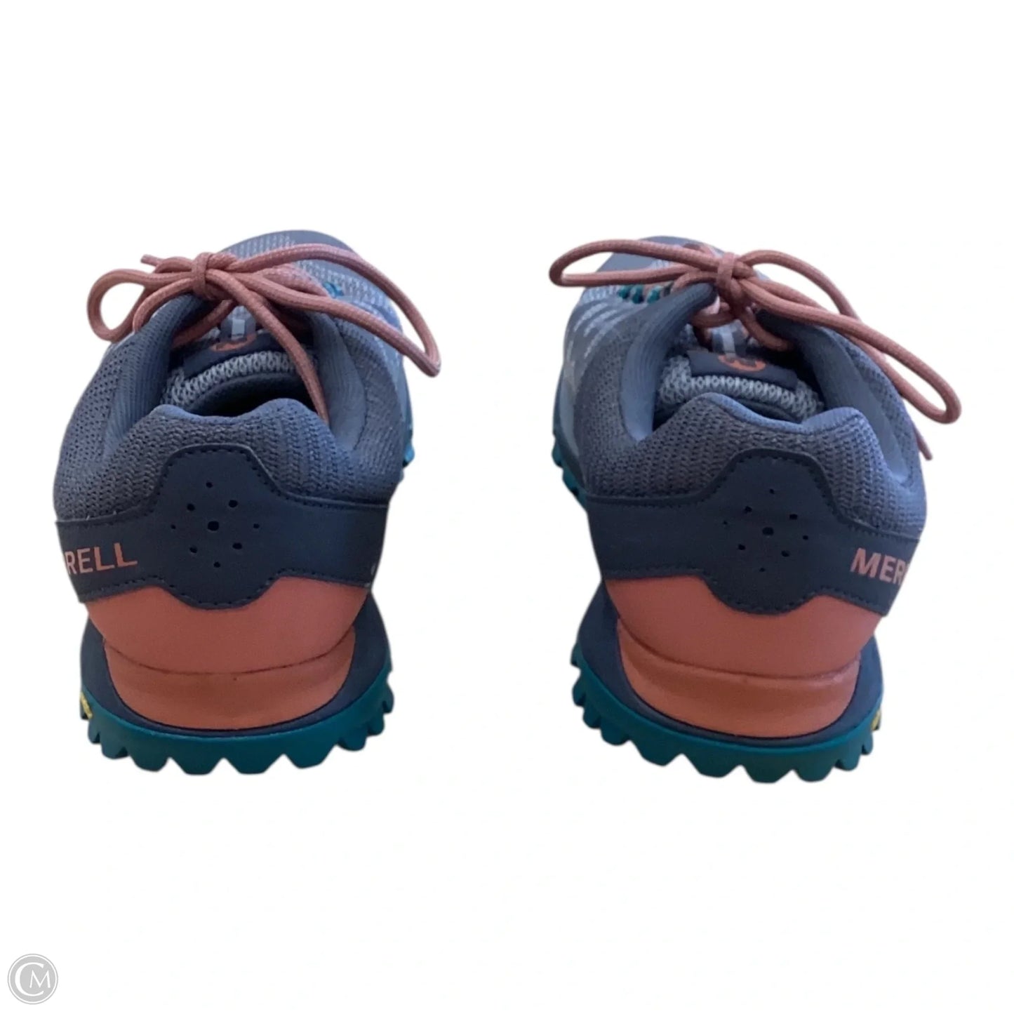 Shoes Athletic By Merrell In Grey & Pink, Size: 8.5