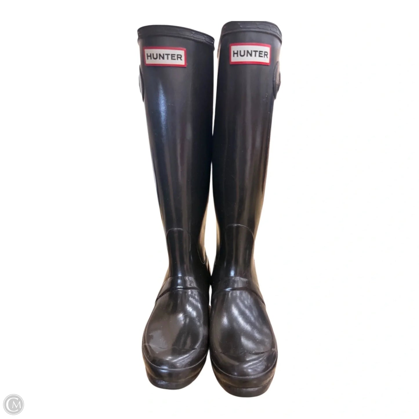 Boots Rain By Hunter In Black, Size: 5