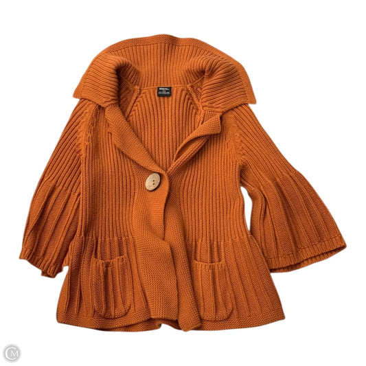 Cardigan By Tribal In Orange, Size: S