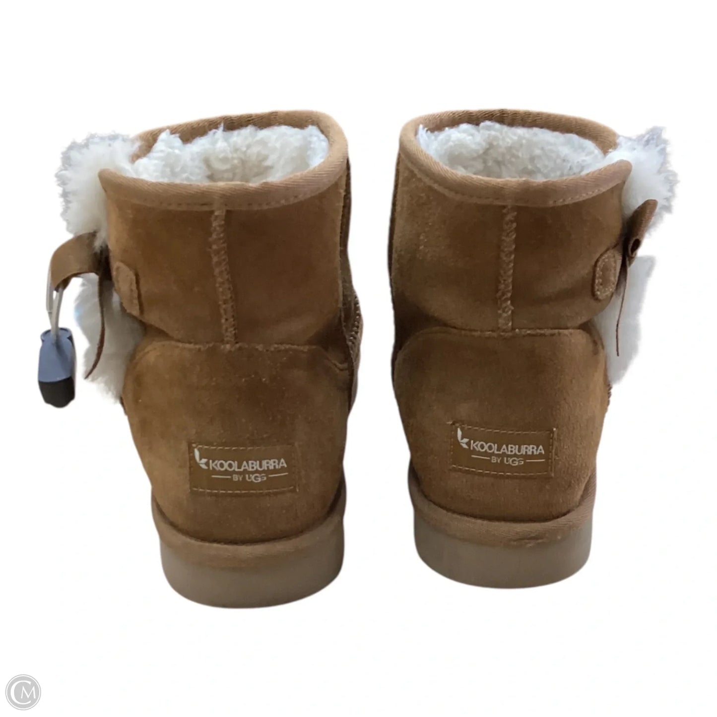 Boots Ankle Flats By Koolaburra By Ugg In Brown, Size: 10