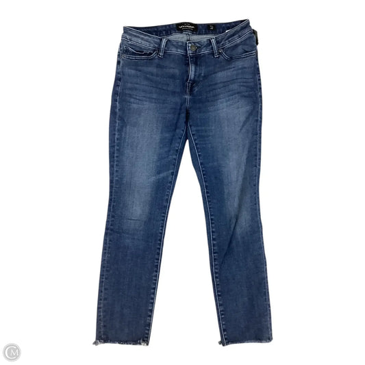 Jeans Skinny By Lucky Brand In Blue Denim, Size: 4