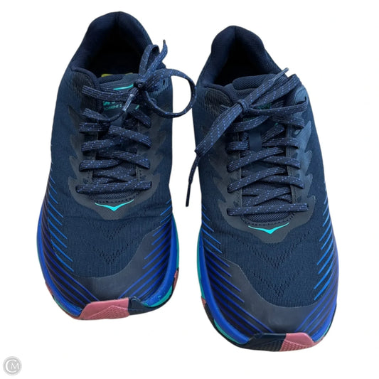 Shoes Athletic By Hoka In Blue, Size: 11