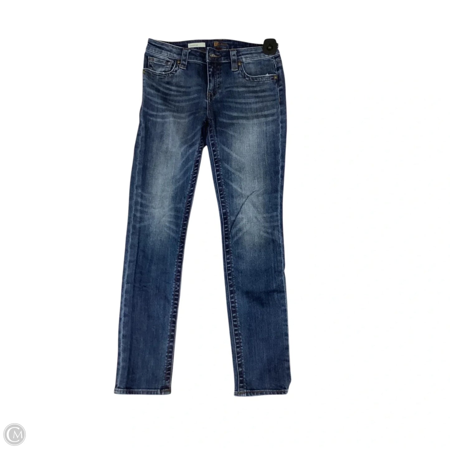 Jeans Straight By Kut In Blue Denim, Size: 2
