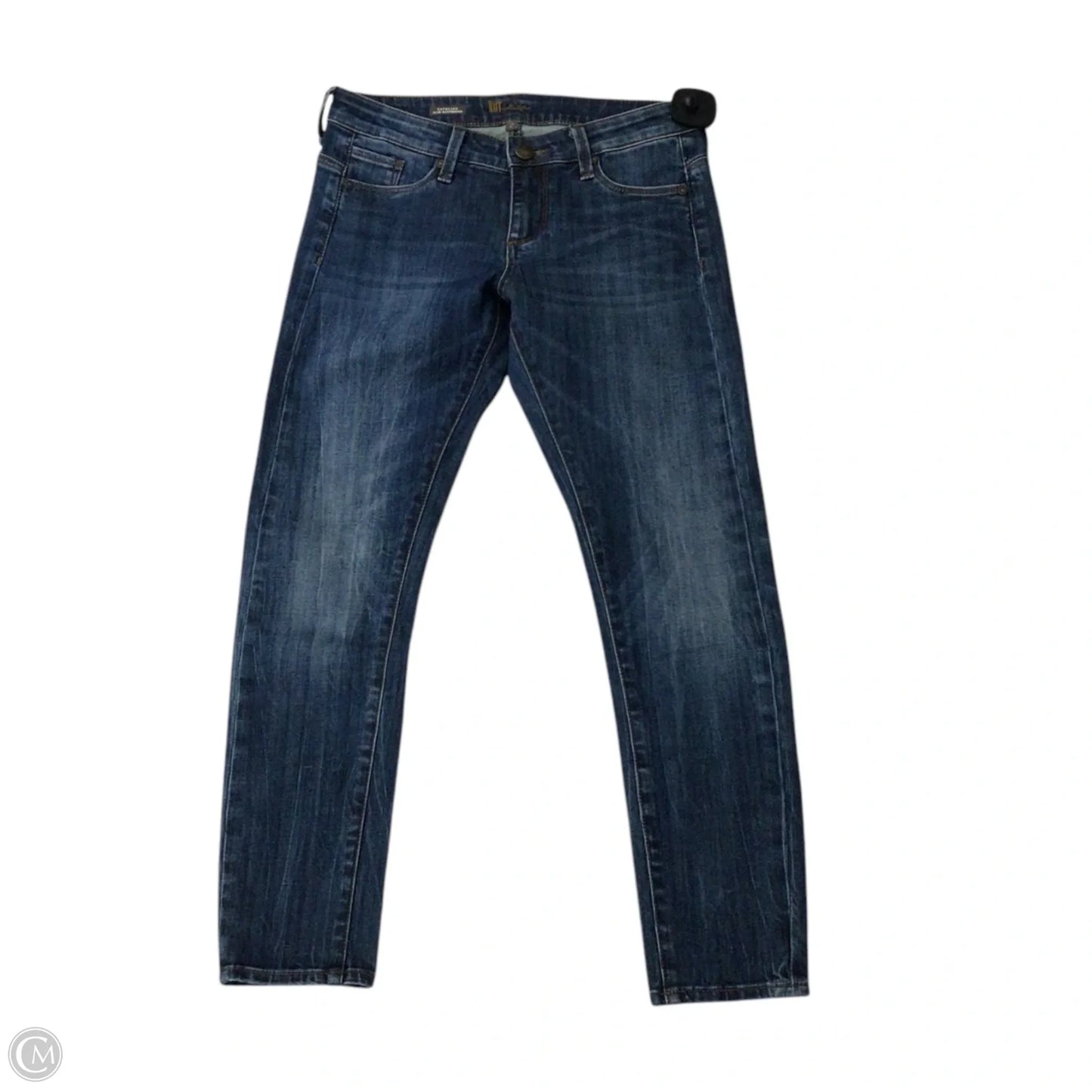 Jeans Boyfriend By Kut In Blue Denim, Size: 2